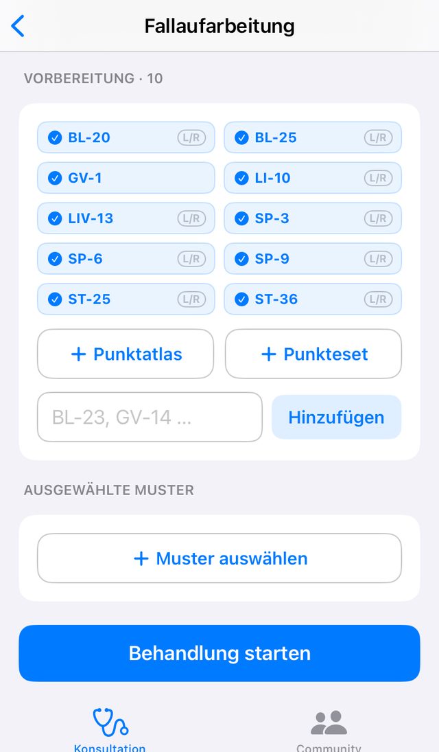 Zehn uebernommene Punkte in der Vorbereitung